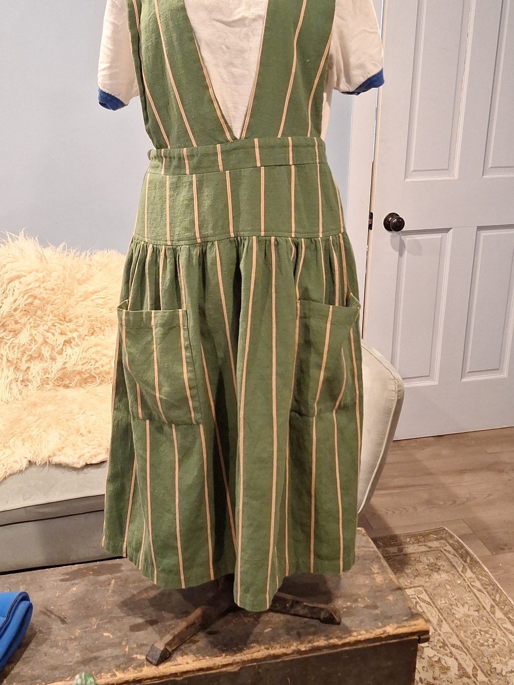 Ace & Jig Ellen Dress. Cactus- Large - Picture 2 of 4